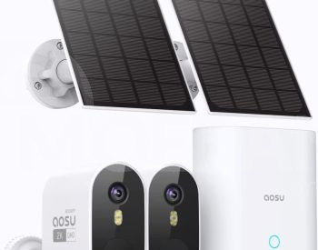 Solar Security Cameras Wireless Outdoor, 2K UHD. კამერა თბილისი - photo 1