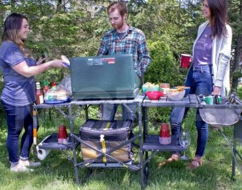 გასაშლელი მაგიდა, სალაშქრო მაგიდა. Camping foldable table თბილისი - photo 2