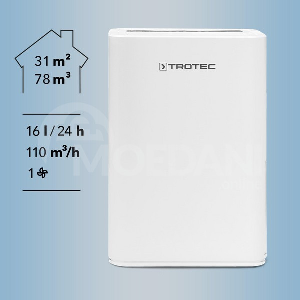 31 м², осушитель воздуха 16 л/24 ч. Тбилиси - изображение 2