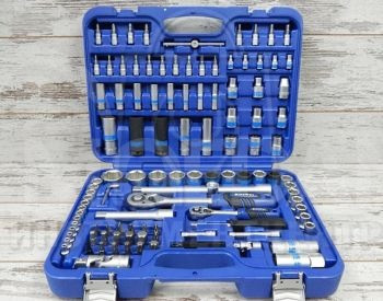 Tool set KING ROY 110 pcs. Buying a set of clutches and a set of clutches Tbilisi - photo 2