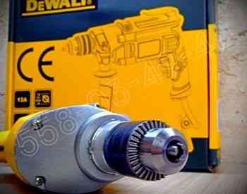 ელ. ბურღი ჩაქუჩით - DEWALT 1250W dreli თბილისი