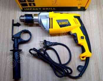 ელ. ბურღი ჩაქუჩით - DEWALT 1250W dreli თბილისი