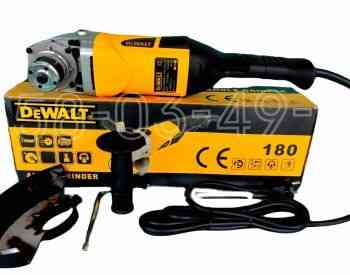 სიჩქარეებიანი კუთხსახეხი ბალგარკა Dewalt 1800W/180მმ თბილისი