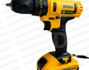 Аккумуляторная дрель-шуруповерт Dewalt 26 В с набором инструментов Тбилиси - изображение 2