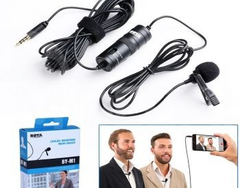 სამკერდე მოკროფონი - პეტლიჩკა ორიგინალი BOYA თბილისი - photo 1