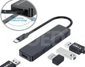 Концентратор USB C 4 в 1 Тбилиси - изображение 1