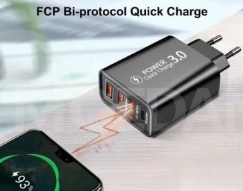 Mobile phone fast charger QC3.0+PD20W Tbilisi - photo 5