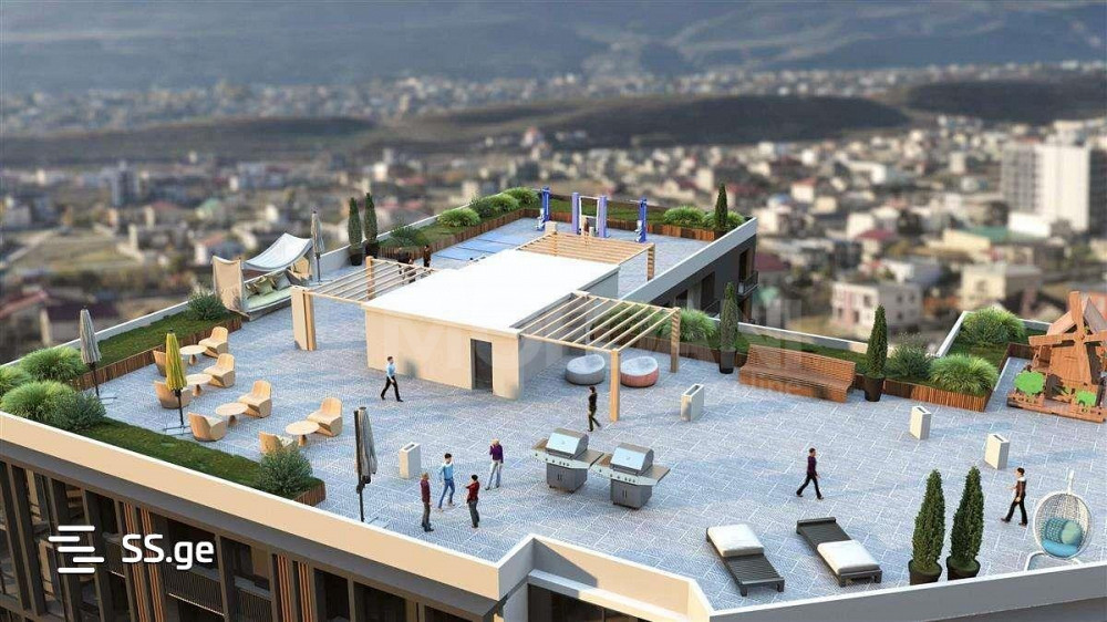 Apartments For Sale two-room 52м² 13/13 floor Tbilisi - photo 5