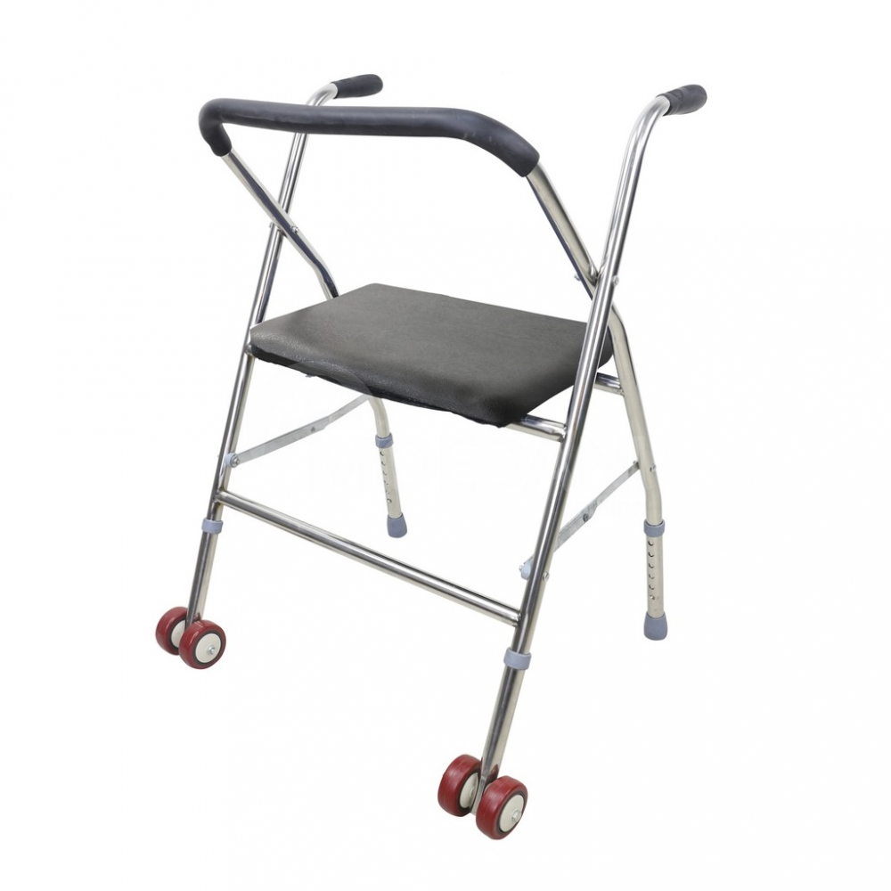 Mobile walker with 2 wheels and a chair Tbilisi - photo 1