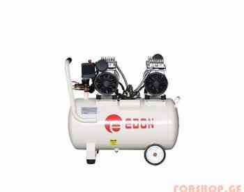(1.1KW/50ლ) უხმო ჰაერის კომპრესორი EDON ED550 2-50L თბილისი