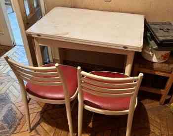 სამზარეულოს კომპლექტი (მაგიდა და სკამები) თბილისი