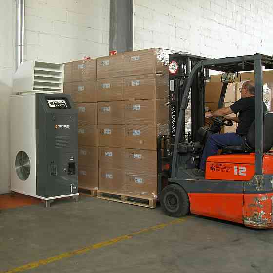 Კალორიფერი 28, 60 და 80 kW დიზელის გამათბობელი ნავთობის თბილისი