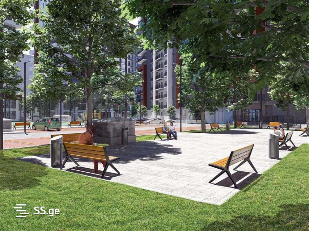 Apartments For Sale two-room 49.3м² 18/19 floor Tbilisi - photo 4