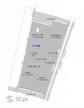 Продам 4-комн. квартиру 102м² 11/14 эт. Тбилиси