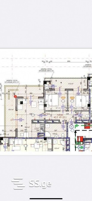 იყიდება 3 ოთახიანი ბინას 94.3მ² 18/18 სართ თბილისი - photo 4