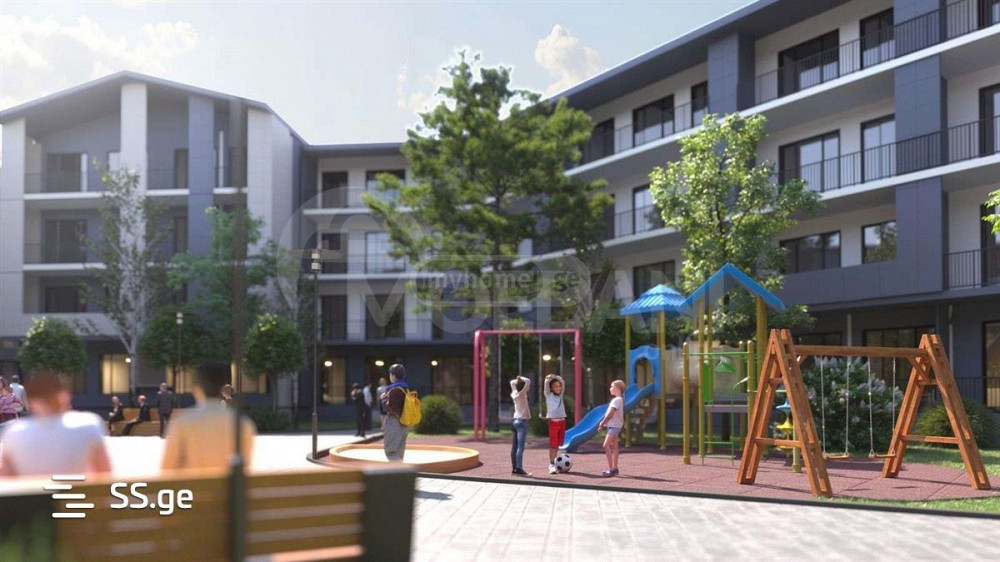 Apartments For Sale two-room 48.3м² 1/4 floor Tbilisi - photo 2