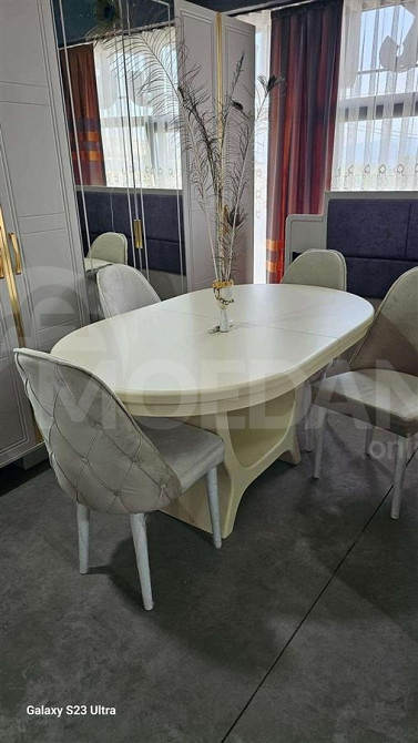 მაგიდა სკამებით თბილისი - photo 1