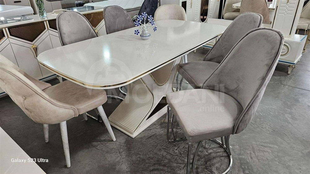 მაგიდა სკამებით თბილისი - photo 1