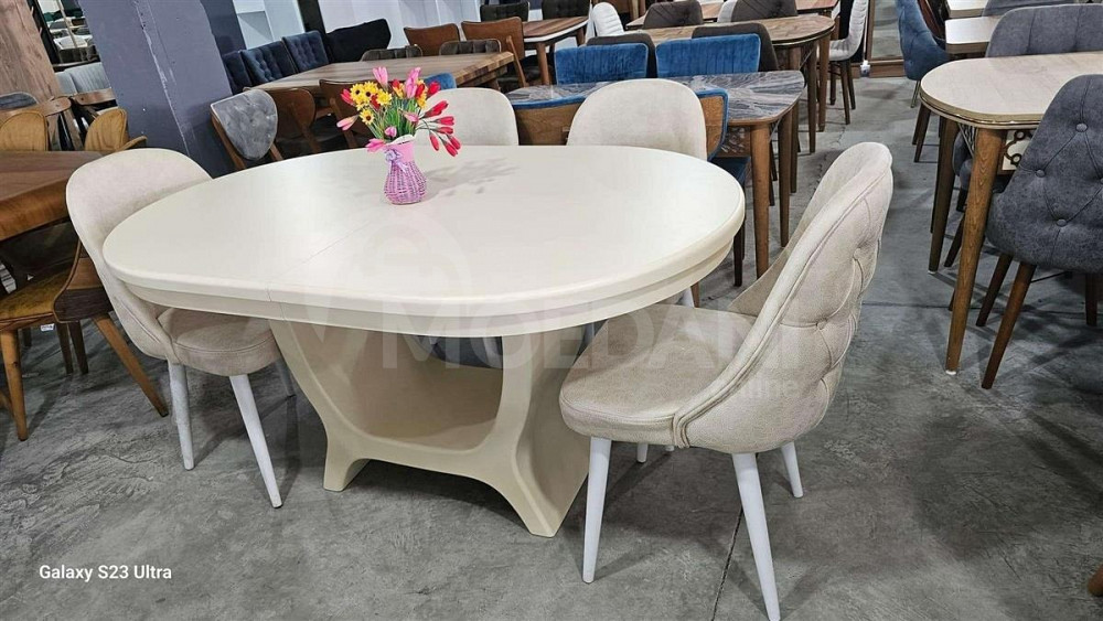 მაგიდა სკამებით თბილისი - photo 1