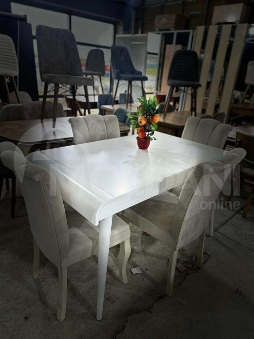 მაგიდა სკამებით თბილისი - photo 1