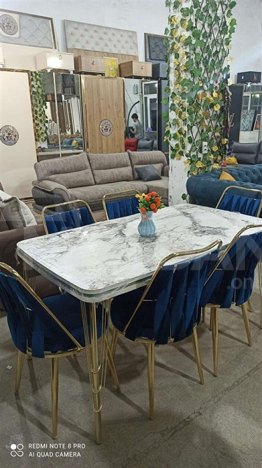 სამზარეულოს მაგიდა და სკამები თბილისი - photo 1