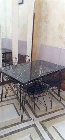 სამზარეულოს მაგიდა და სკამები თბილისი