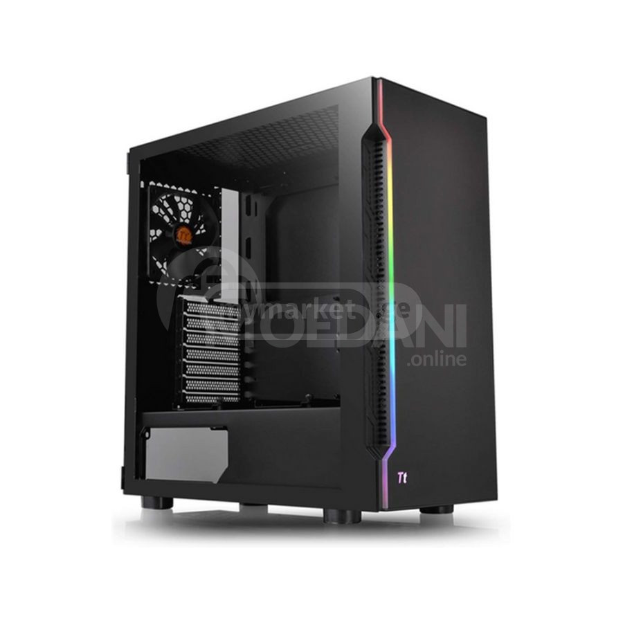 Корпус – THERMALTAKE H200 TG RGB ЧЕРНЫЙ Тбилиси - изображение 1