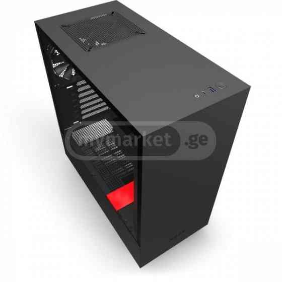 Case – Miditower MITX w/o PSU Black/Red H510 NZXT Tbilisi