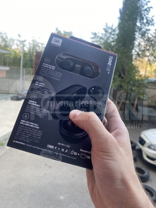 Кабели JBL HARMAN Pure Bass Zero Tune 115 TWS Hands Free Blu Тбилиси - изображение 2