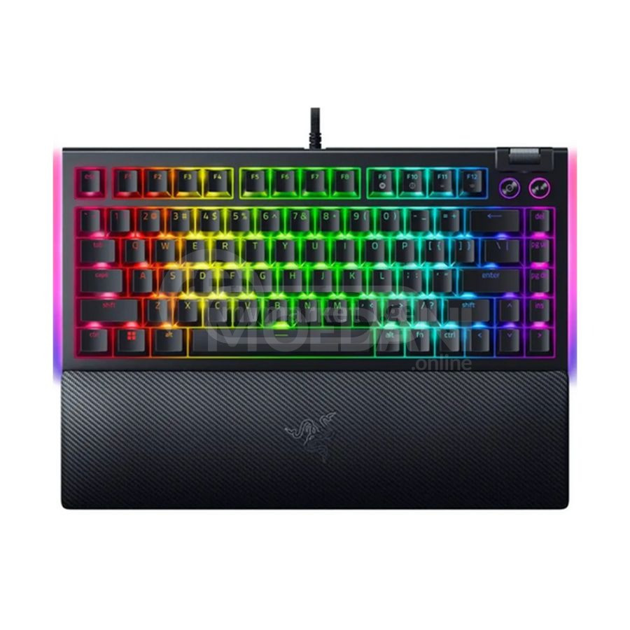 Клавиатура — Razer Keyboard BlackWidow V4 75% RGB, 83 клавиши, мех. Тбилиси - изображение 1
