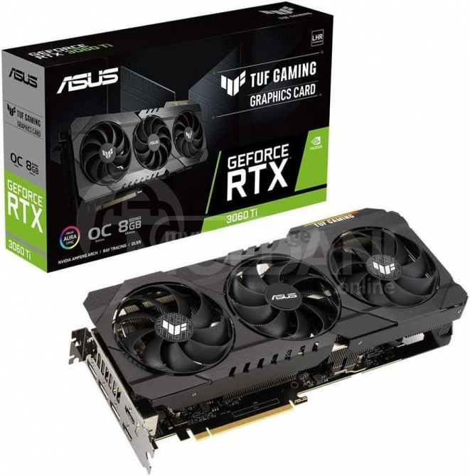 ვიდეობარათი – ASUS TUF Gaming RTX 3070 თბილისი - photo 1