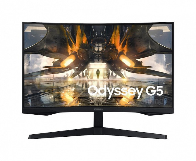 Monitor – Samsung Odyssey G5, 32″ 165Hz Curved Gaming Monitor Tbilisi - photo 1