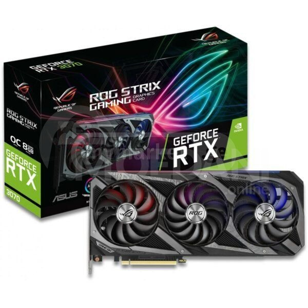 ვიდეობარათი – ASUS ROG STRIX RTX 3070 თბილისი - photo 1