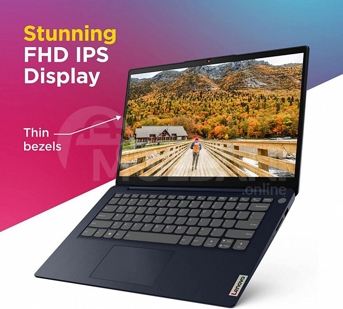 Ноутбук Lenovo IdeaPad 3, 14,0 дюймов Дисплей FHD, AMD Ryzen Тбилиси - изображение 3