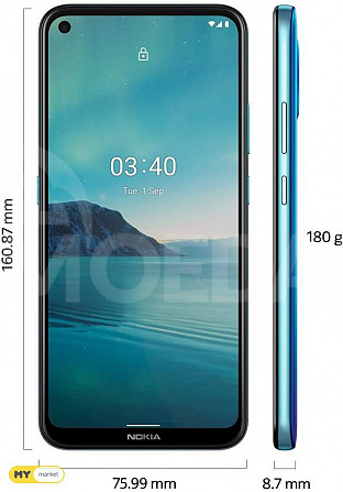Nokia 3.4 | Android 10 | Unlocked Smartphone | 2-Day თბილისი - photo 2
