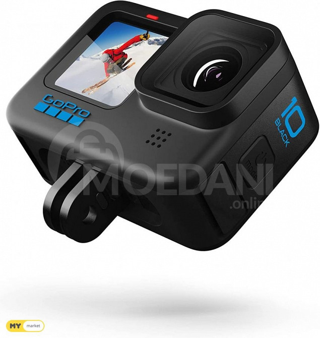 GoPro HERO 10 Black - Waterproof Action Camera with F თბილისი - photo 3