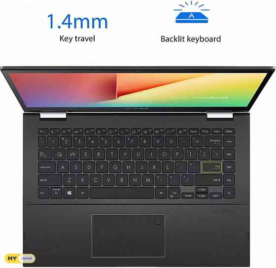 ASUS VivoBook Flip 14 Thin and Light 2-in-1 Laptop, თბილისი