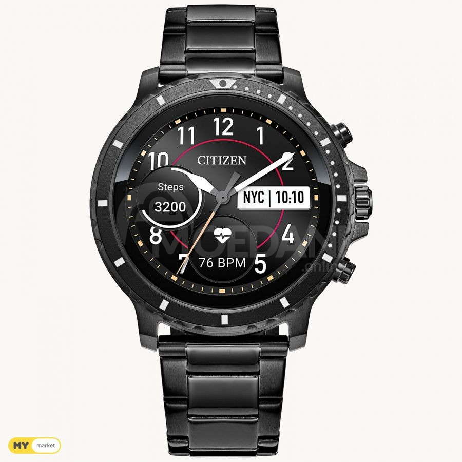 Citizen CZ Smart Stainless Steel Smartwatch Touchscr თბილისი - photo 1