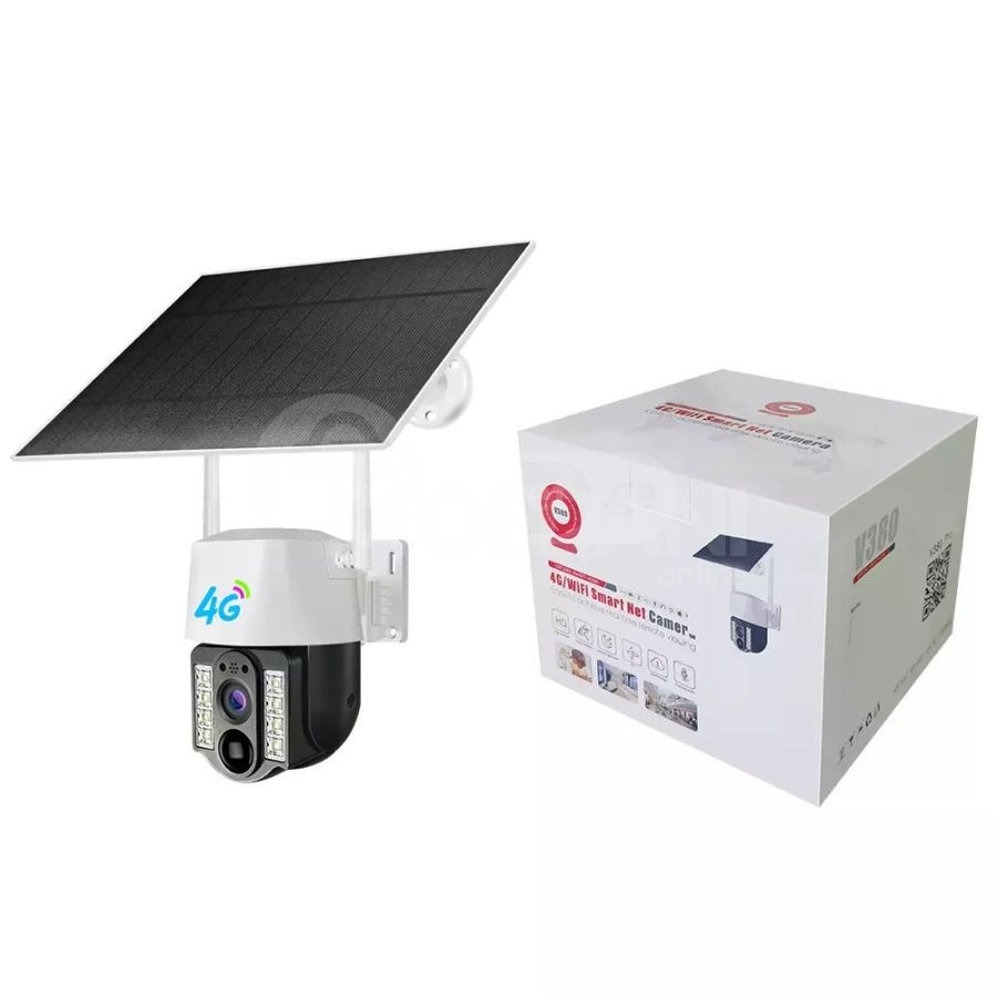 4G solar camera (solar panel camera) 4G sim card solar c Tbilisi - photo 2