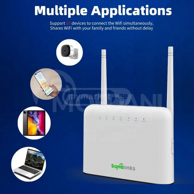 4გ როუტერი / 4G router with sim card თბილისი - photo 1