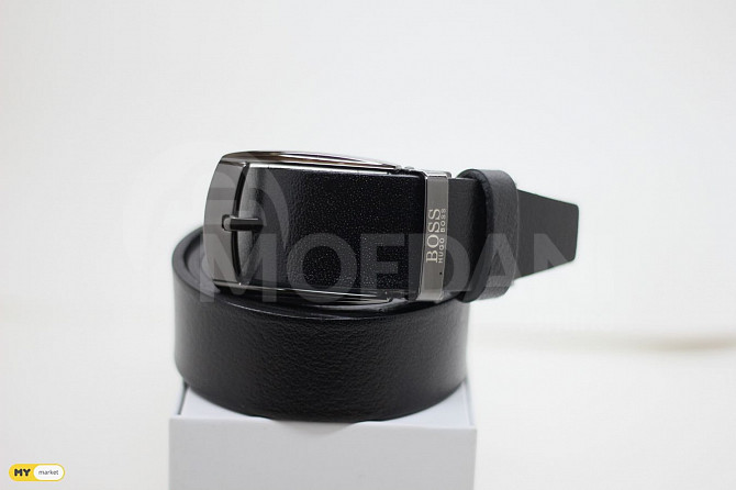 BoSS man's leather belt Tbilisi - photo 1