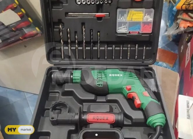 Electric drill 13 mm. 850 W kit (RODEX) Tbilisi - photo 1
