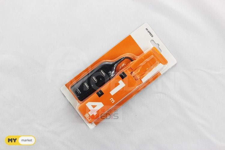 USB HUB 2.0 4-Port USB-разветвитель на 4 порта Тбилиси - изображение 2