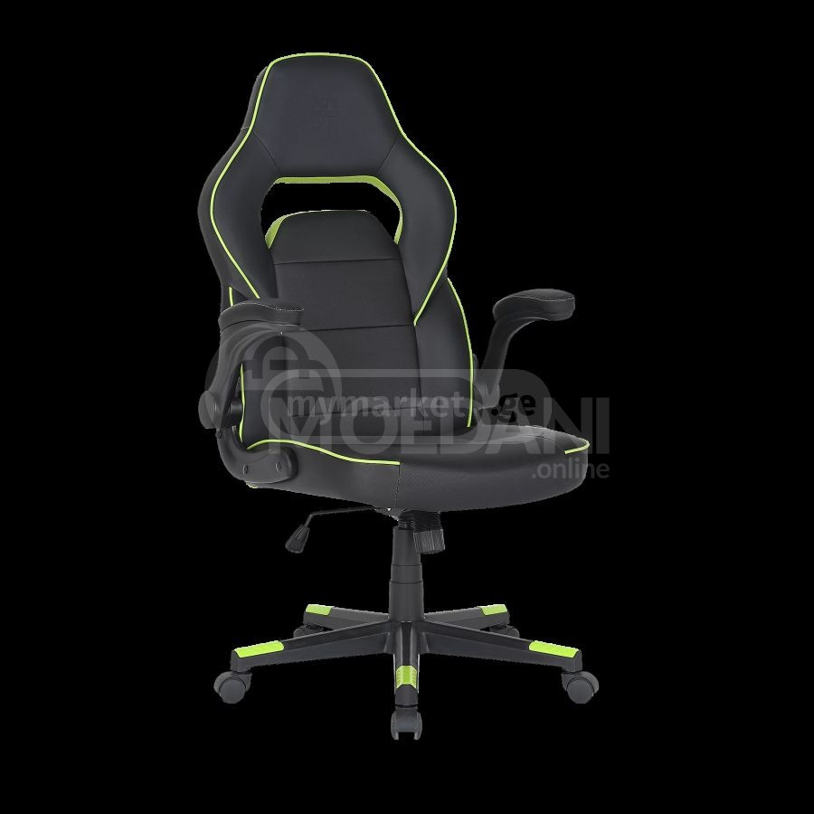 იყიდება საოფისე სავარძელი 2E GAMING Chair HEBI Black/Green თბილისი - photo 2