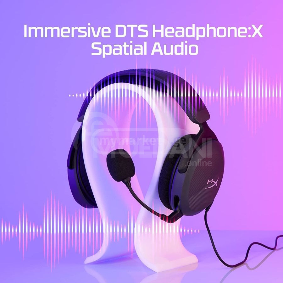 HyperX Cloud Stinger 2 Core – PC Gaming Headset Tbilisi - photo 2