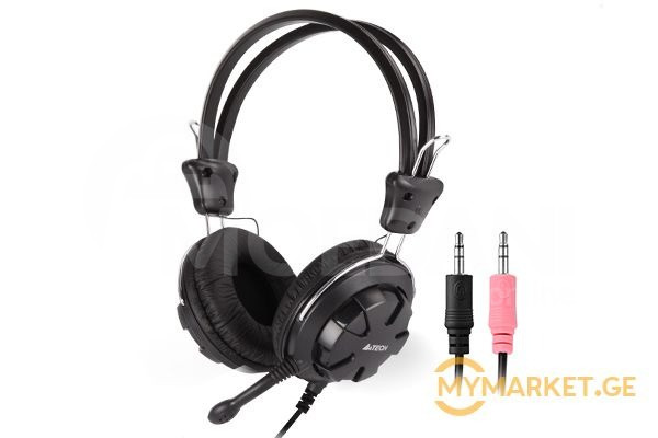 A4Tech HS-28 HEADSET BLACK+GRAY Tbilisi - photo 1