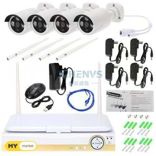 სამეთვალყურეო სისტემა 4 კამერით, ჩამწერით და მონიტორით თბილისი - photo 2