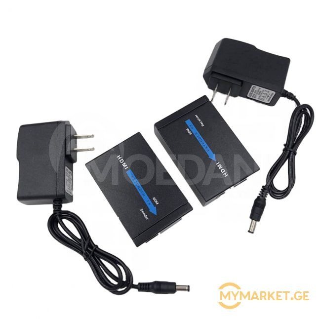 Удлинитель HDMI cat5e/6 60M Удлинитель HDMI на 60 метров Тбилиси - изображение 1