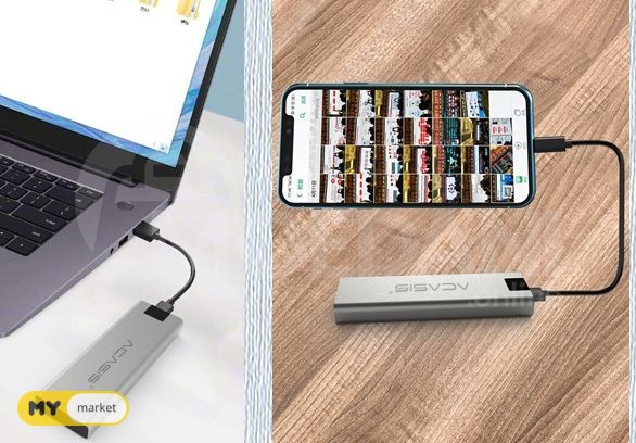 Acasis USB3.0 To M.2 External Box fo M.2 Sata SSD To USB Tbilisi - photo 2