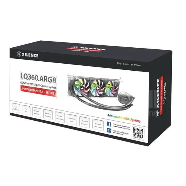 Processor cooler Water Cooler XILENCE, LiQuRizer LQ360 ARGB Tbilisi - photo 2
